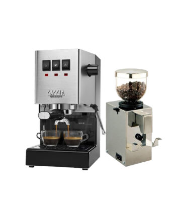 Gaggia-Classic-Pro-&-Isomac-Macinino-Professionale