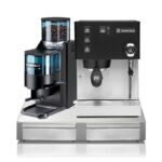 Rancilio-Silvia-V6-E-2020-Black-&-Macinacaffè-Rocky-Black-&-Rancilio-Base-BS50