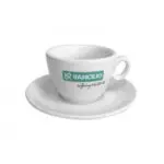 Tazze-da-Cappuccino-e-Piattini-Rancilio-Set-di-6-pezzi