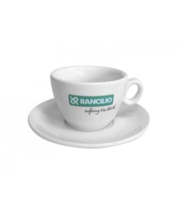 Tazze-da-Cappuccino-e-Piattini-Rancilio-Set-di-6-pezzi