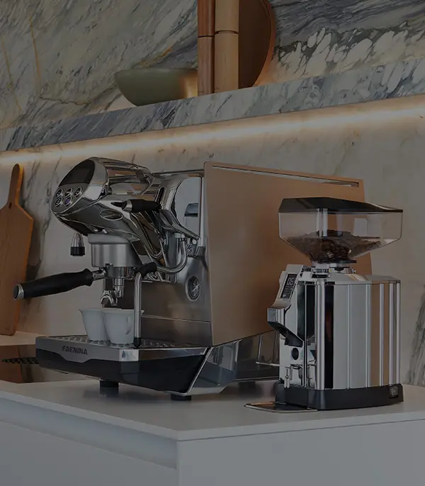 Combo macchina espresso e macinacaffè