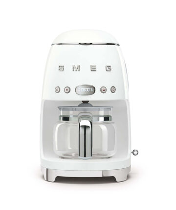 Smeg Macchina da Caffè filtro 50's Style, bianco lucido – DCF02WHEU