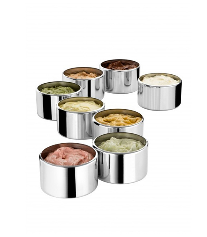 Nemox Set 8 Pans 3.7 l for Gelato Sweet 4 Pozzetti