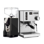 Rancilio Silvia V6 E & Eureka Mignon Silenzio 16CR Nero