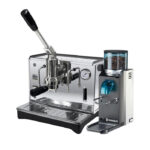 Ponte Vecchio Lusso 1Gr Chrome & Rancilio Rocky SD