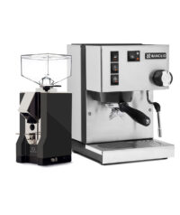 Rancilio-Silvia-V6-E-Dernière-édition-+-Eureka-Mignon-Silenzio-16CR-Noir