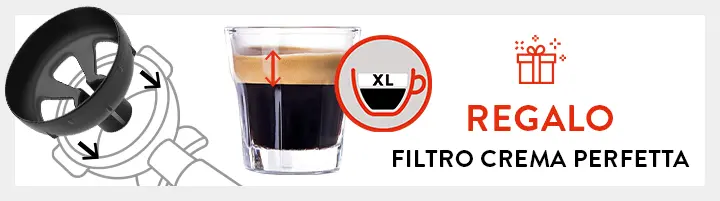 Filtro Crema Perfetta omaggio! Approfitta ora, fino a esaurimento scorte.