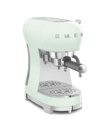 Smeg Macchina da Caffè Espresso manuale 50's Style, verde pastello lucido – ECF02PGEU