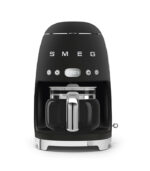 Smeg Macchina da Caffè Filtro Decorato Speciale Nero Opaco – DCF02BLMEU