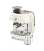 Smeg Macchina da Caffè Espresso Manuale con macinacaffè integrato 50’s Style – Panna LUCIDO – EGF03CREU - immagine 3