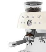 Smeg Macchina da Caffè Espresso Manuale con macinacaffè integrato 50’s Style – Panna LUCIDO – EGF03CREU - immagine 5