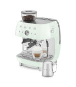Smeg Macchina da Caffè Espresso Manuale con macinacaffè integrato 50’s Style – Verde Pastello LUCIDO – EGF03PGEU - immagine 3