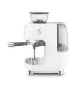 Smeg Macchina da Caffè Espresso Manuale con macinacaffè integrato 50’s Style – Bianco LUCIDO – EGF03WHEU - immagine 4