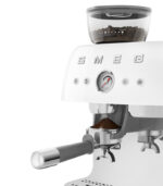 Smeg Macchina da Caffè Espresso Manuale con macinacaffè integrato 50’s Style – Bianco LUCIDO – EGF03WHEU - immagine 5