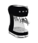 Smeg Macchina da Caffè Espresso & Montalatte 50’s Style nero lucido - immagine 3