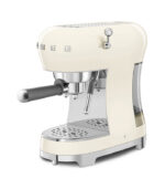 Smeg Macchina da Caffè Espresso manuale 50’s Style, panna lucido – ECF02CREU - immagine 3