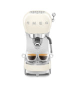 Smeg Macchina da Caffè Espresso manuale 50’s Style, panna lucido – ECF02CREU - immagine 5