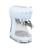 Smeg Macchina da Caffè Espresso manuale 50’s Style, azzurro lucido – ECF02PBEU