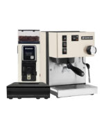 Rancilio Silvia V6 Bianca & Rancilio Stile SD Bianco Rancilio & Knock Box