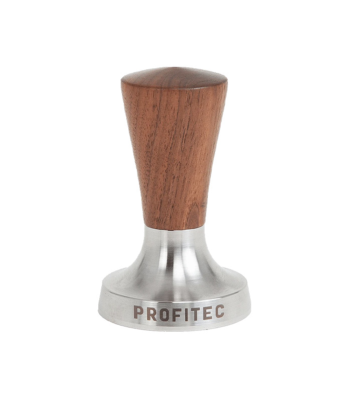 Profitec Tamper in noce americano